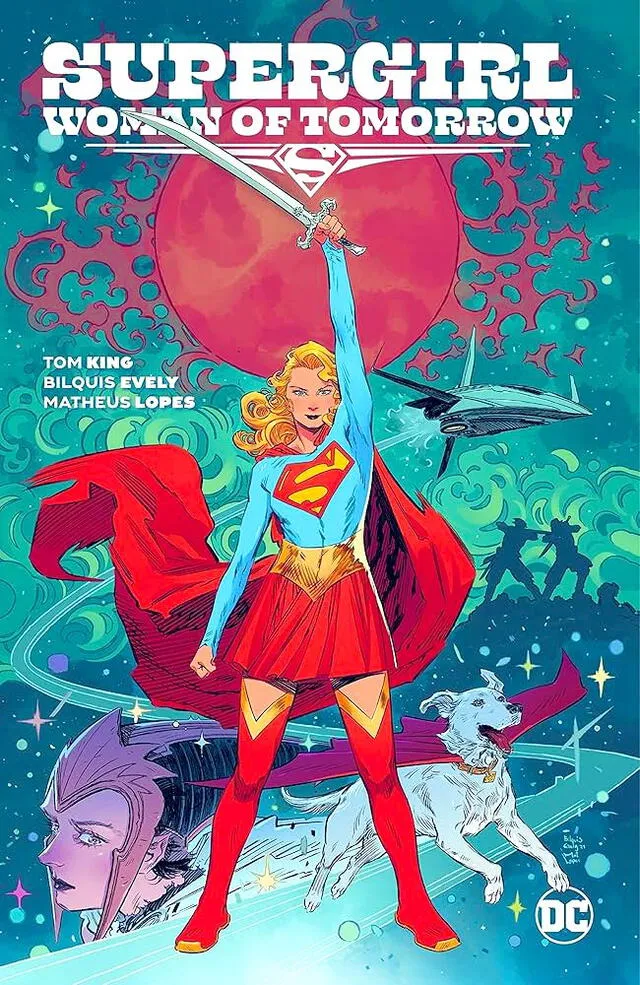  Cómic inspiración para la película de Supergirl. Foto: DC Comics   