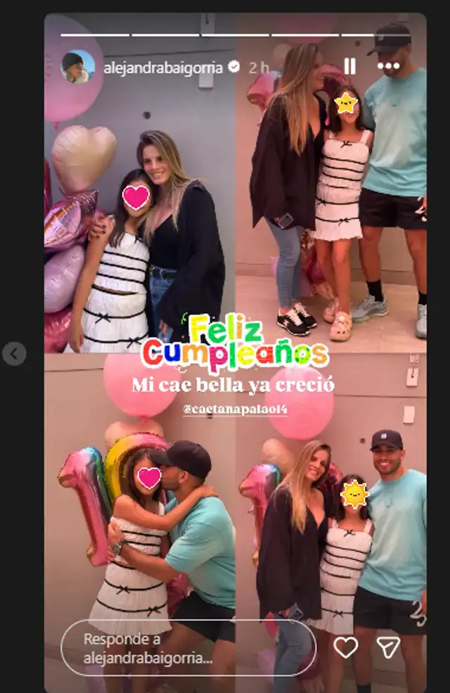 Alejandra Baigorria luce feliz junto a la hija de Said Palao tras celebrar su cumpleaños. Foto: Instagram. Alejandra Baigorria luce feliz junto a la hija de Said Palao tras celebrar su cumpleaños. Foto: Instagram.