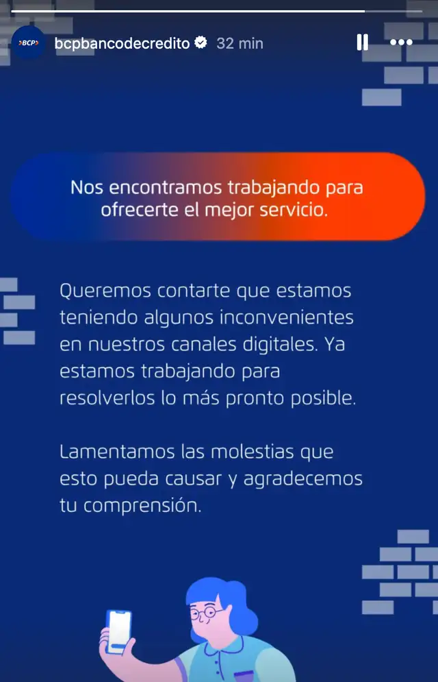 <strong>El banco emitió un comunicado para informar qué pasó con su app y Yape</strong>   