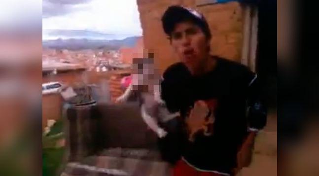 YouTube: Sujeto lanza a gato del techo y conmociona la web (video) | El