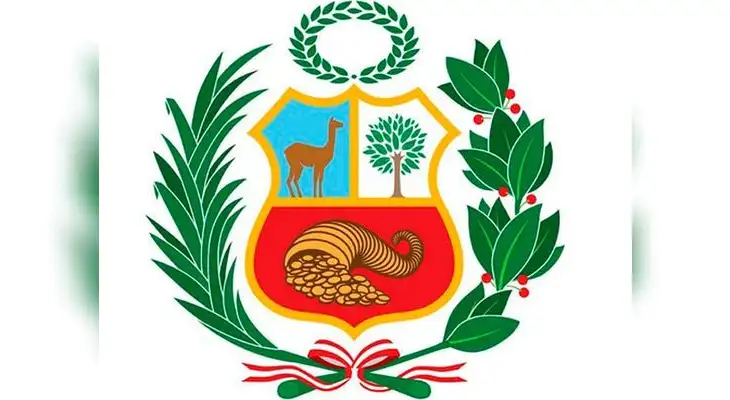 Escudo Nacional del Perú.