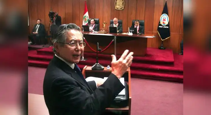 Ex mandatario, durante el proceso judicial por crímenes de lesa humanidad y corrupción en su gobierno. Ex mandatario, durante el proceso judicial por crímenes de lesa humanidad y corrupción en su gobierno.