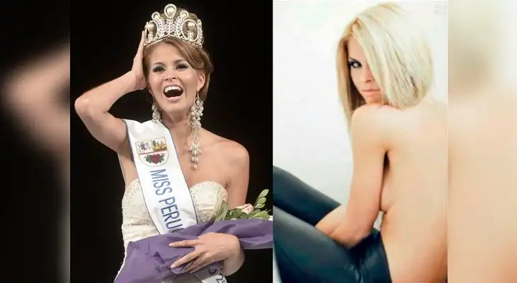 Topless de Jimena Espinoza podría quitarle la corona de Miss Perú Universo 2014