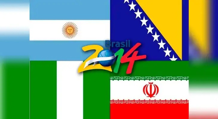 Argentina, Bosnia-Herzegovina, Nigeria e Irán forman el Grupo F Argentina, Bosnia-Herzegovina, Nigeria e Irán forman el Grupo F