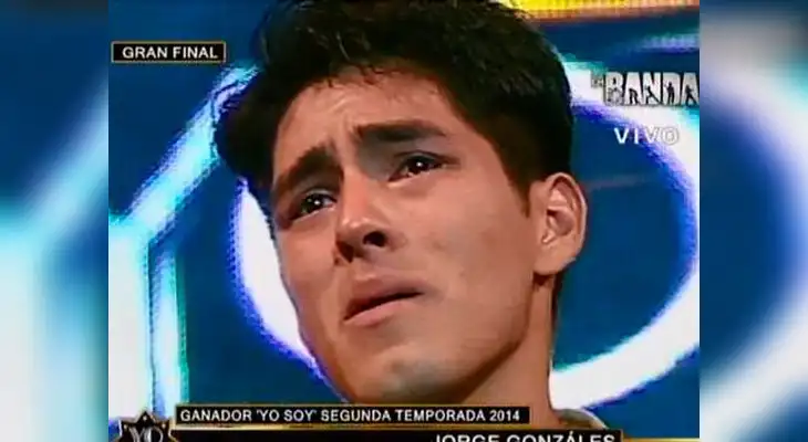 Jefferson Tadeo imitó a Jorgen Gonzáles de Los prisioneros. 