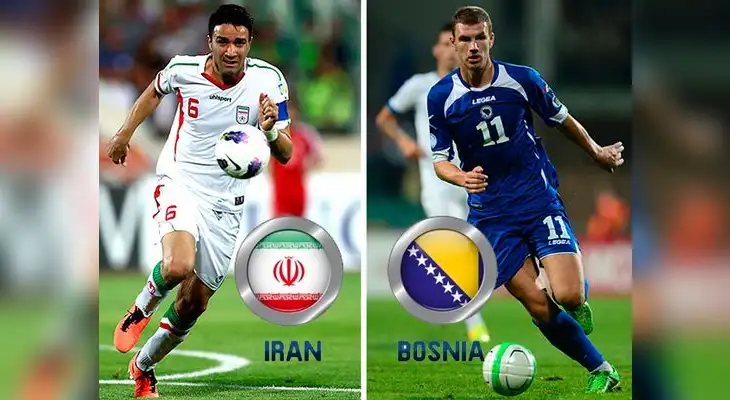 Irán y Bosnia saldrán con todo a la cancha