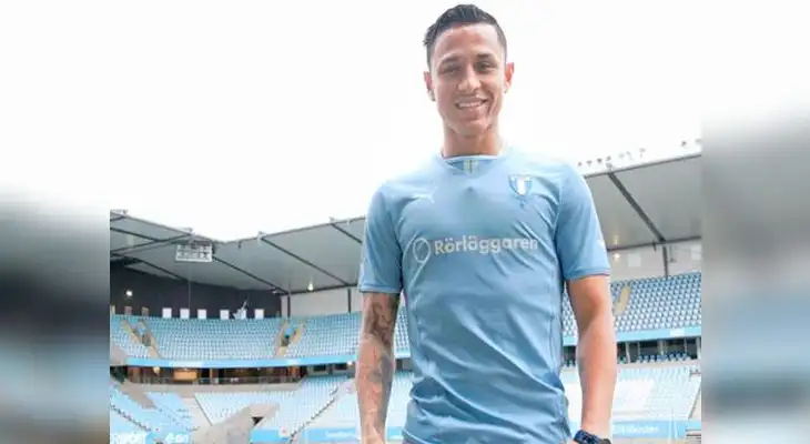 Yoshimar Yotún es presentado como jugador del Malmö FF de Suecia