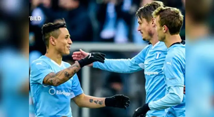 Malmö FF: Yoshimar Yotún anota un golazo en la liga sueca