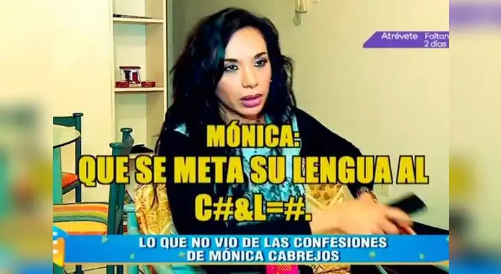 Mónica Cabrejos detrás de cámaras. Mónica Cabrejos detrás de cámaras.