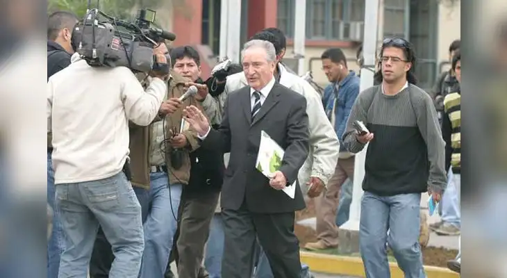 Encarcelado Eugenio Figueredo. 