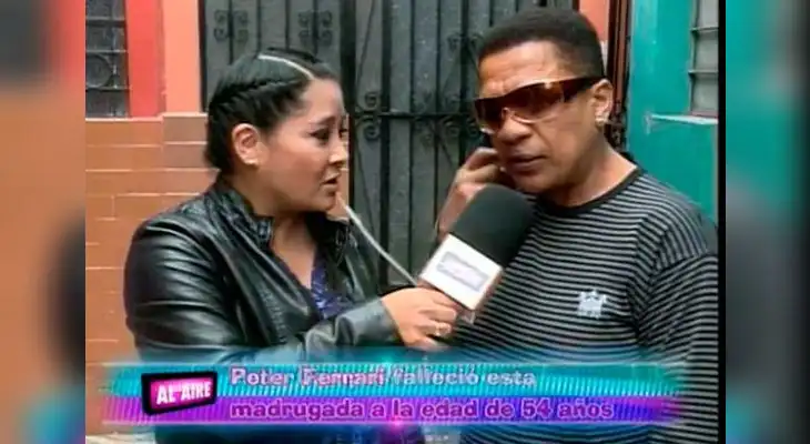 Zoila, hermana de Peter Ferreri, lloró por hermano. Zoila, hermana de Peter Ferreri, lloró por hermano.