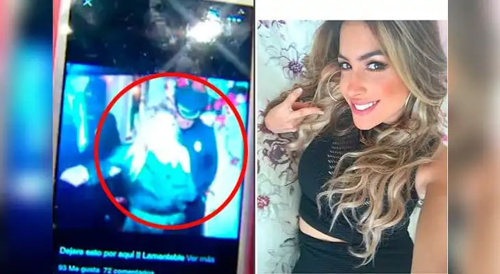 Milechi dijo que Johanna siempre se comporta así como se mostró en el bar. Milechi dijo que Johanna siempre se comporta así como se mostró en el bar.