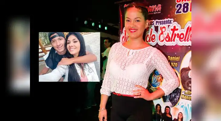 Modelo no suelta a pareja