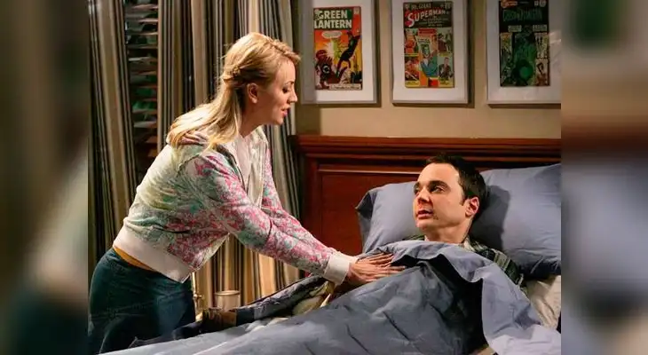 La canción se escucha cada vez que Sheldon se enferma La canción se escucha cada vez que Sheldon se enferma