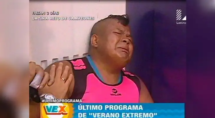 El concursante tuvo una descompensación en el set