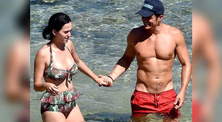 La pareja revivió sus mejores momentos en la paradisíaca playa de Cerdeña