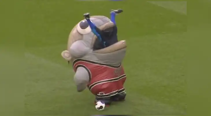 Esta divertida escena ocurrió en la segunda de Inglaterra Esta divertida escena ocurrió en la segunda de Inglaterra