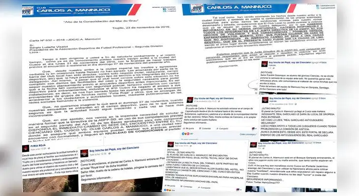 Este el documento presentado por Mannucci para que se cambie localía. Presenta los email intimidadores Este el documento presentado por Mannucci para que se cambie localía. Presenta los email intimidadores