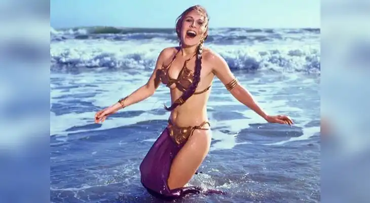 Carrie Fisher: sesión de fotos con las que promocionó “El Retorno del Jedi” 