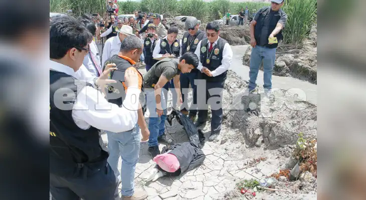 Decenas de policías, peritos y agentes SUAT participaron en diligencia