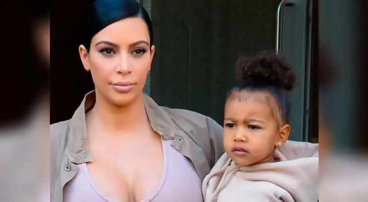 La pequeña North West mostró su carácter ante la prensa