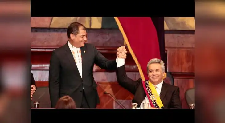 Lenin Moreno asume presidencia de Ecuador