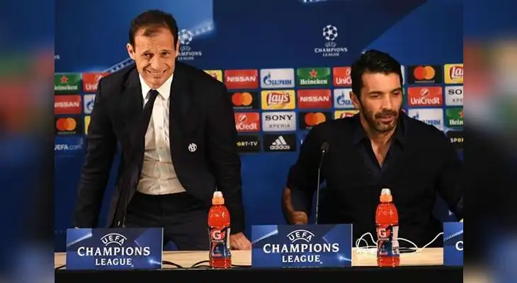 Buffon quiere retirarse con el título de la Champions League. Técnico Allegri seguro de alcanzarla