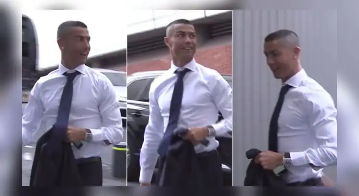 Un nuevo look presentó el portugués Cristiano Ronaldo
