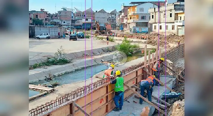 El muro de la polémica es parte de un proyecto urbanístico del gobierno de Ecuador