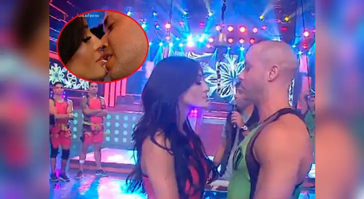 Bruno Agostini no logró controlarse ante la belleza de Andrea Cifuentes Bruno Agostini no logró controlarse ante la belleza de Andrea Cifuentes
