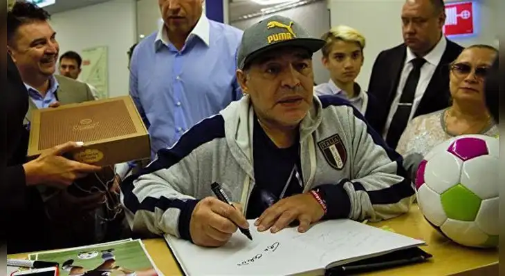 Maradona explicó sobre su ausencia en el matrimonio de Messi