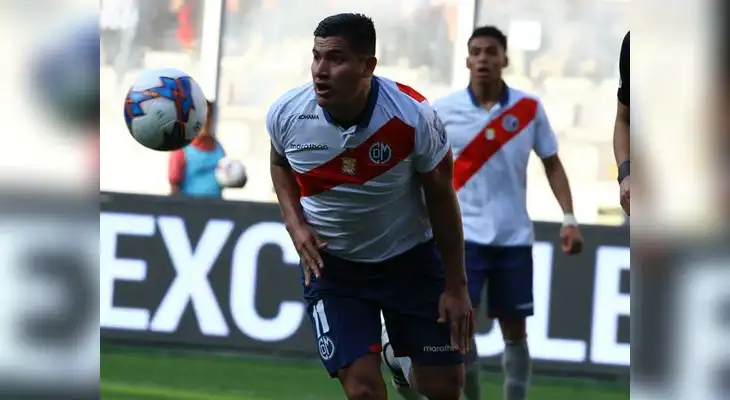 Diego Mayora fue el autor del gol Municipal el empate 1-1 con Melgar