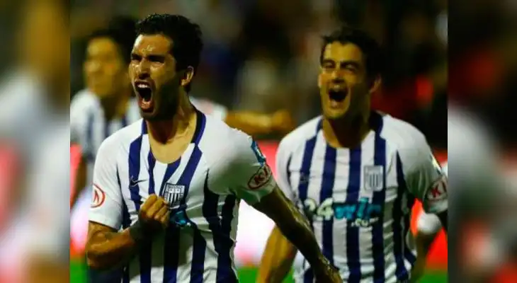 Jugadores de Alianza Lima celebrando