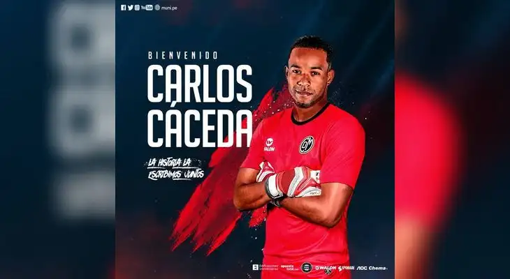 Cáceda jugará cuatro meses en Municipal Cáceda jugará cuatro meses en Municipal