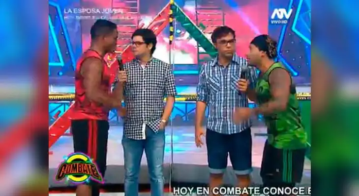 La 'Pantera' Zegarra y Zumba tuvieron un fuerte enfrentamiento