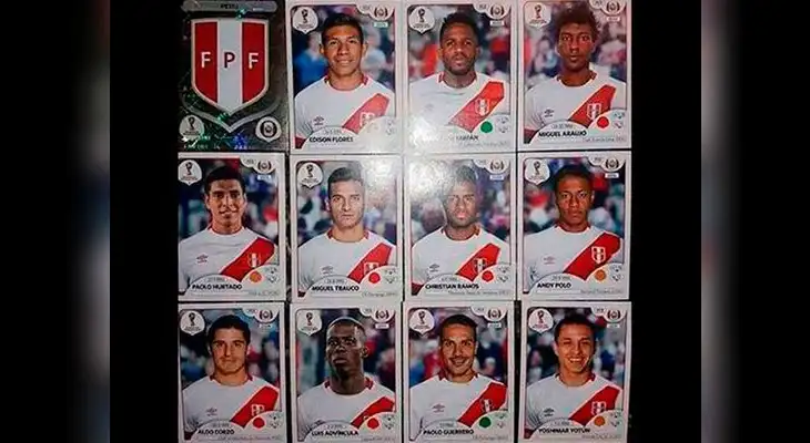 jugadores en el álbum Rusia 2018 jugadores en el álbum Rusia 2018