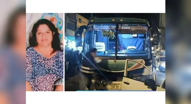 Raquel Linares fue asesinada por asaltante de bus porque le vio el rostro en Trujillo Raquel Linares fue asesinada por asaltante de bus porque le vio el rostro en Trujillo