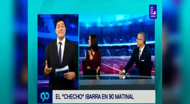Sergio 'Checho' Ibarra sorprende como nuevo conductor en Latina Sergio 'Checho' Ibarra sorprende como nuevo conductor en Latina