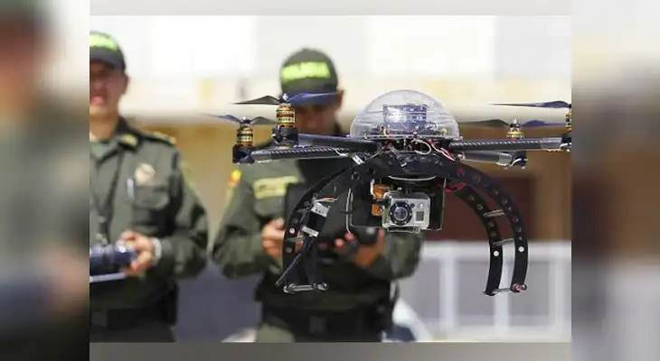 Quieren usar drones para vigilar las calles de la capital