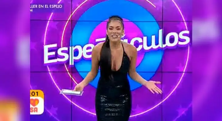 Jazmín Pinedo se pone eufórica al regresa a 'Especáculos' Jazmín Pinedo se pone eufórica al regresa a 'Especáculos'
