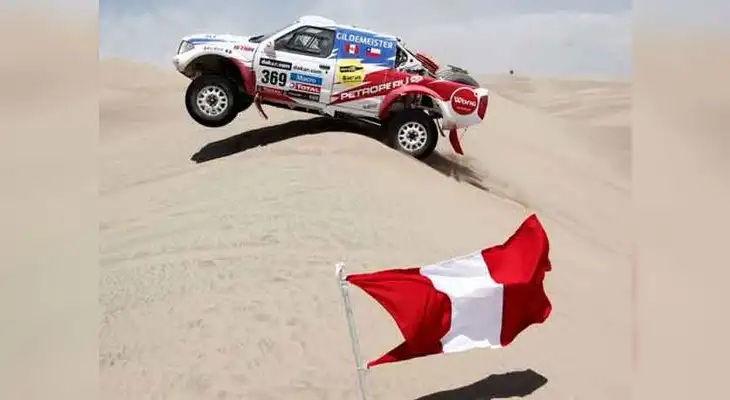 El primer día del Rally Dakar 2019 se vivió muy extremo. Los 33 pilotos y copilotos peruanos luchan por la gloria El primer día del Rally Dakar 2019 se vivió muy extremo. Los 33 pilotos y copilotos peruanos luchan por la gloria