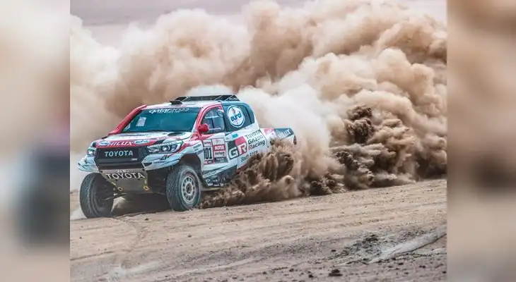 Dakar 2019: Mira el increíble 'fesh fesh' que enterró a piloto de cuatrimotos en el rally Dakar 2019: Mira el increíble 'fesh fesh' que enterró a piloto de cuatrimotos en el rally