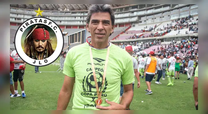 presidente El Pirata Manuel Aguinaga reconoció que se descartó a Bazalar por caro