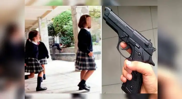 Un policía había dejado su arma en la mochila de su hija y olvidó retirarla luego Un policía había dejado su arma en la mochila de su hija y olvidó retirarla luego