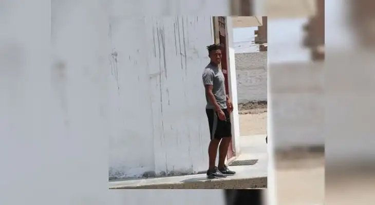 Takeuchi no se quedó y le respondió al defensor paraguayo Salinas Takeuchi no se quedó y le respondió al defensor paraguayo Salinas