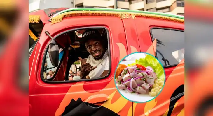 Usain Bolt se viste de chef y prepara suculento ceviche Usain Bolt se viste de chef y prepara suculento ceviche