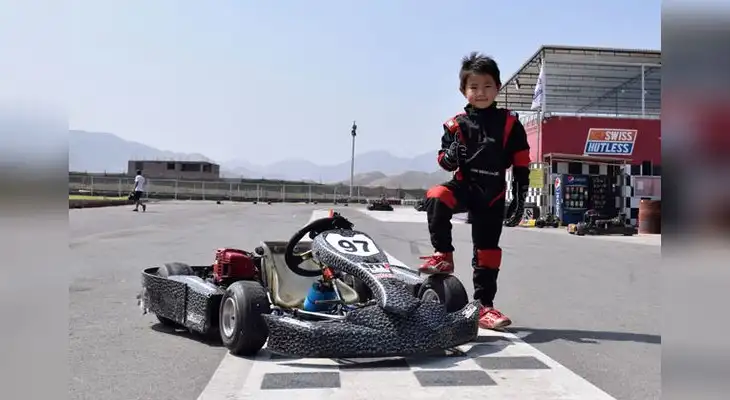 Juan Diego Shimabukuro Yamashiro la joven promesa con apenas 7 años