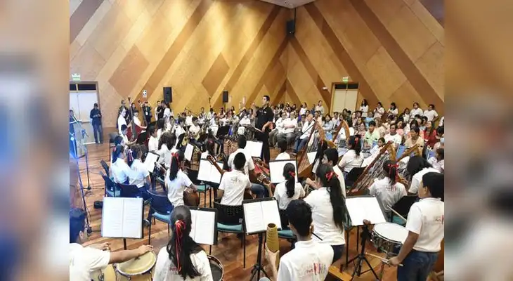 Niños del INSN San Borja disfrutaron de inolvidable concierto Niños del INSN San Borja disfrutaron de inolvidable concierto