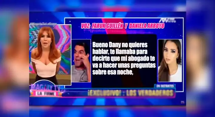 Magaly Medina sobre Faruk Guillén en EVDL: "Que lastima que otros programas se dediquen a limpiarle a cara" Magaly Medina sobre Faruk Guillén en EVDL: "Que lastima que otros programas se dediquen a limpiarle a cara"