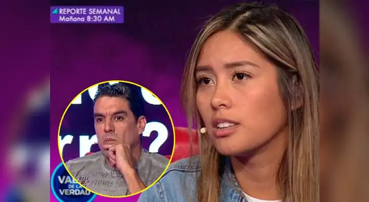 Beto Ortiz quedó sorprendido cuando la acompañante de Claudia Meza tocó el botón rojo para invalidar pregunta Beto Ortiz quedó sorprendido cuando la acompañante de Claudia Meza tocó el botón rojo para invalidar pregunta